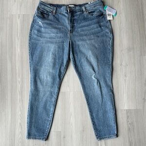 STS Blue Women's Skinny Jeans in Medium Wash Blue